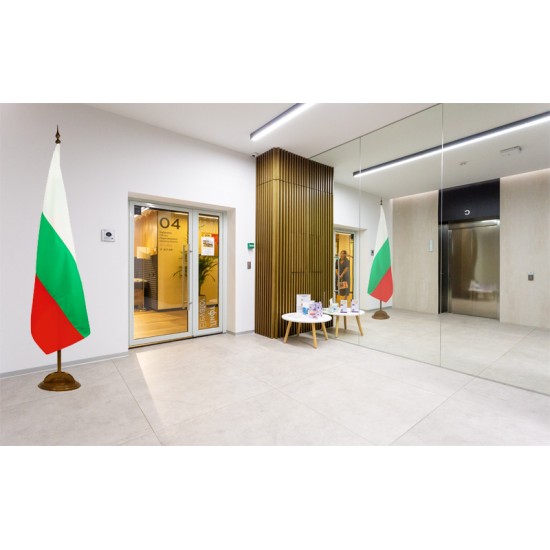 Луксозна интериорна стойка за едно знаме