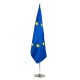 Interior chrome flagpole Interior chrome flagpole