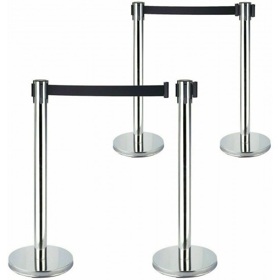 Ограничително колче с черна лента 450 см.