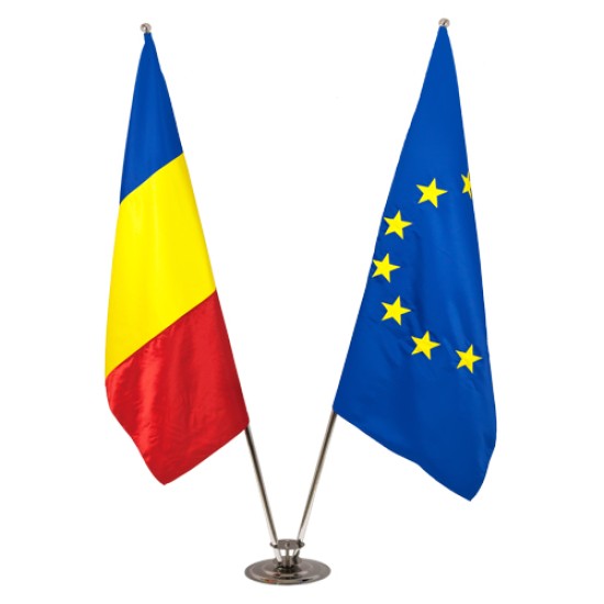Interior chrome flag holder for two flags Interior chrome flag holder for two flags