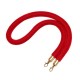 Velvet rope with chrome ends Velvet rope with chrome ends