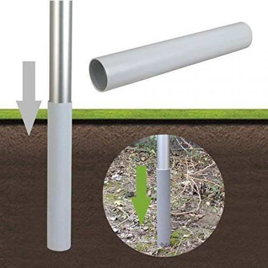 Telescopic aluminium flagpole up to 600 cm with rotating arm Telescopic aluminium flagpole up to 600 cm with rotating arm