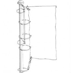 С вътрешно въже и въртящо рамо Windtracker С вътрешно въже и въртящо рамо Windtracker