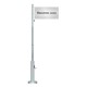 Aluminium flagpole with winch Aluminium flagpole with winch