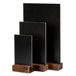 Дървена поставка за меню и реклама с размер  А4 Дървена поставка за меню и реклама с размер  А4