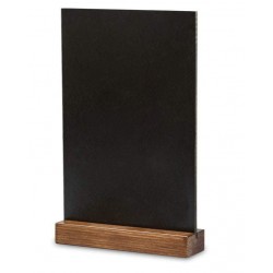 Дървена поставка за меню и реклама с размер  А5 Дървена поставка за меню и реклама с размер  А5