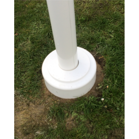 Decorative flagpole base cover / protecting collar Decorative flagpole base cover / protecting collar