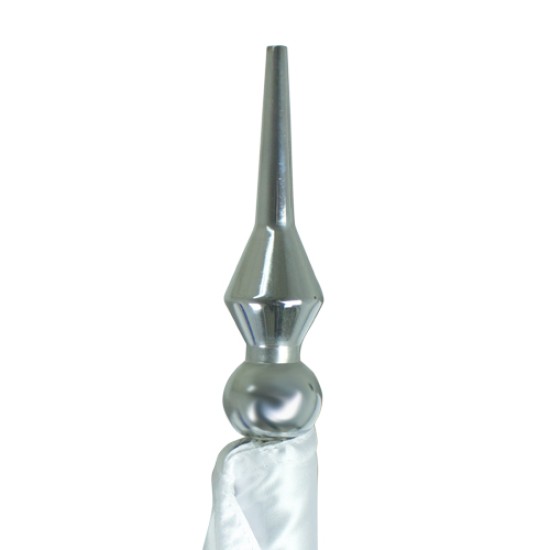 Interior chrome flag holder for three flags Interior chrome flag holder for three flags