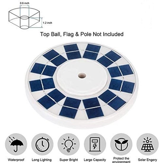 Solar flagpole light 128 LED Solar flagpole light 128 LED