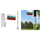 Бюджетен сглобяем алуминиев пилон със знаме на България