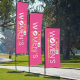 Telescopic aluminium flagpole up to 600 cm with rotating arm Telescopic aluminium flagpole up to 600 cm with rotating arm