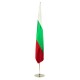 Interior chrome flagpole Interior chrome flagpole