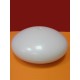 PVC decorative flagpole top white Mushroom type PVC decorative flagpole top white Mushroom type